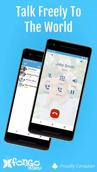 Fongo - Talk and Text Freely Скриншот 0