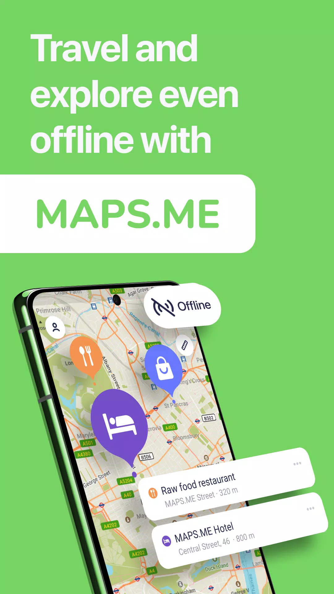 MAPS.ME Tangkapan skrin 0