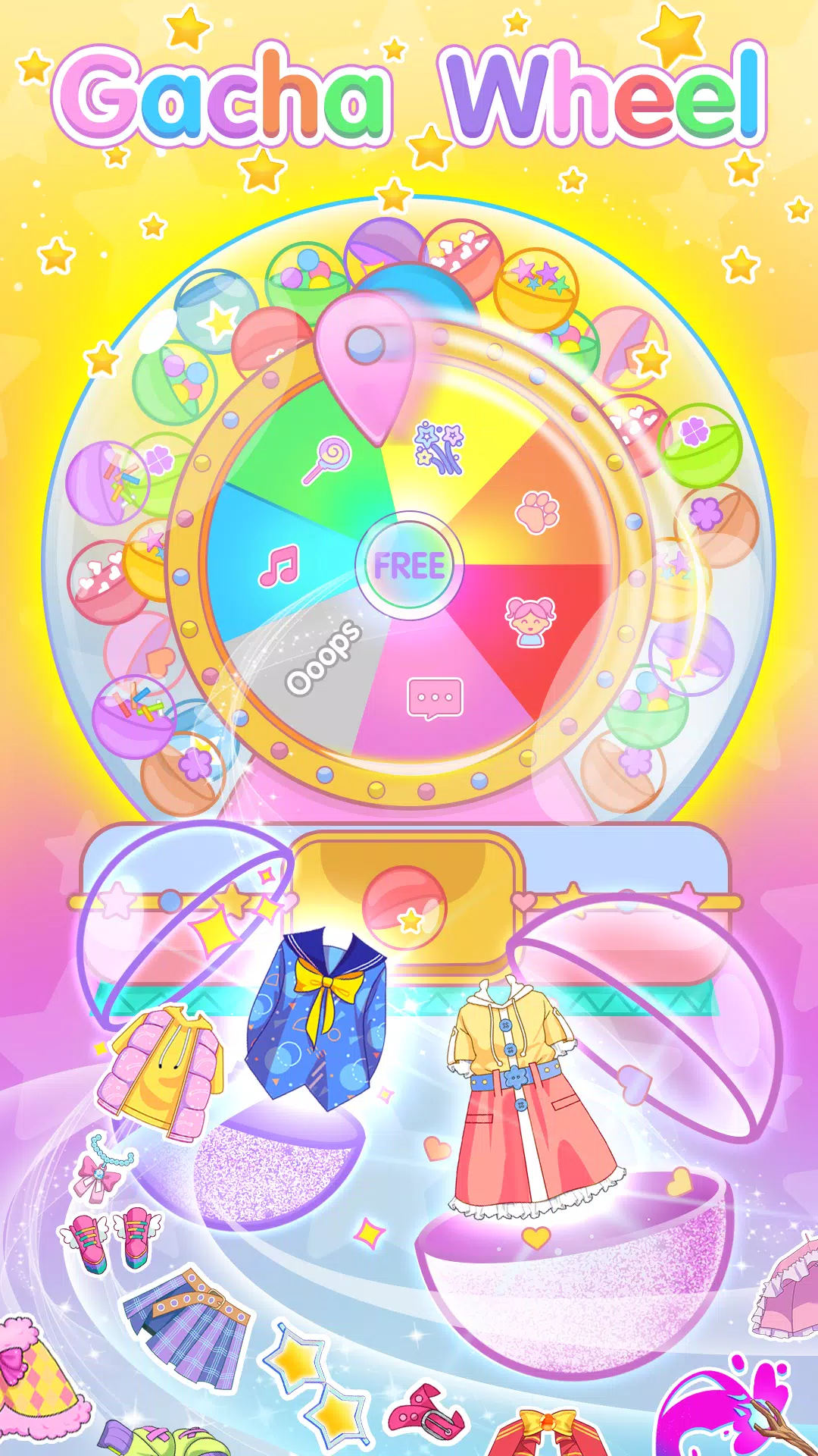 Chibi Doll Dress Up Games Tangkapan skrin 1
