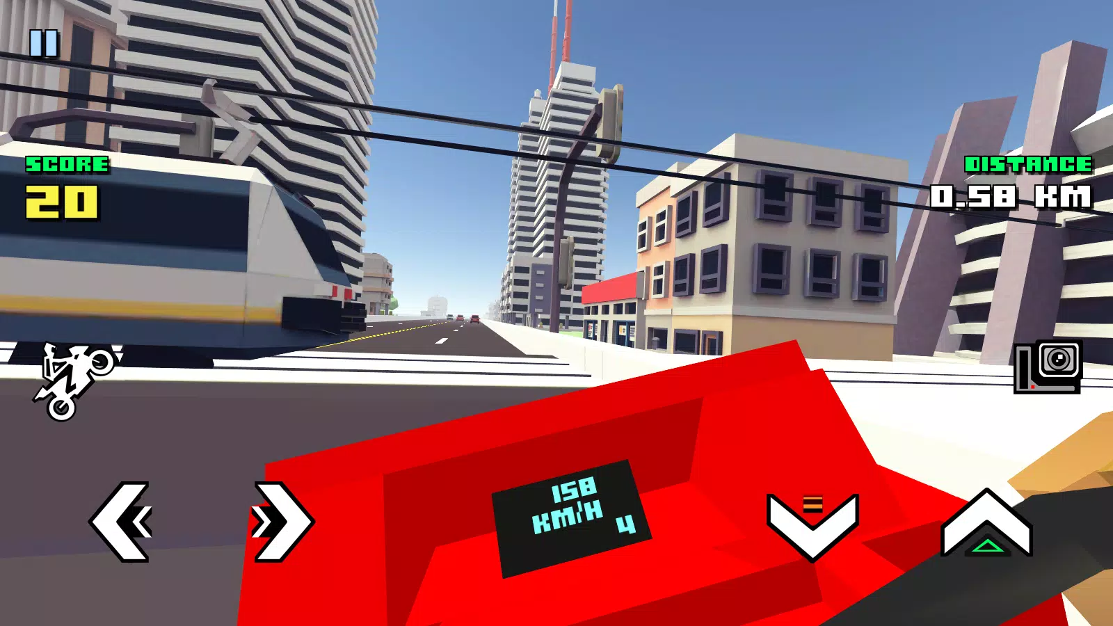 Blocky Moto Racing應用截圖第1張