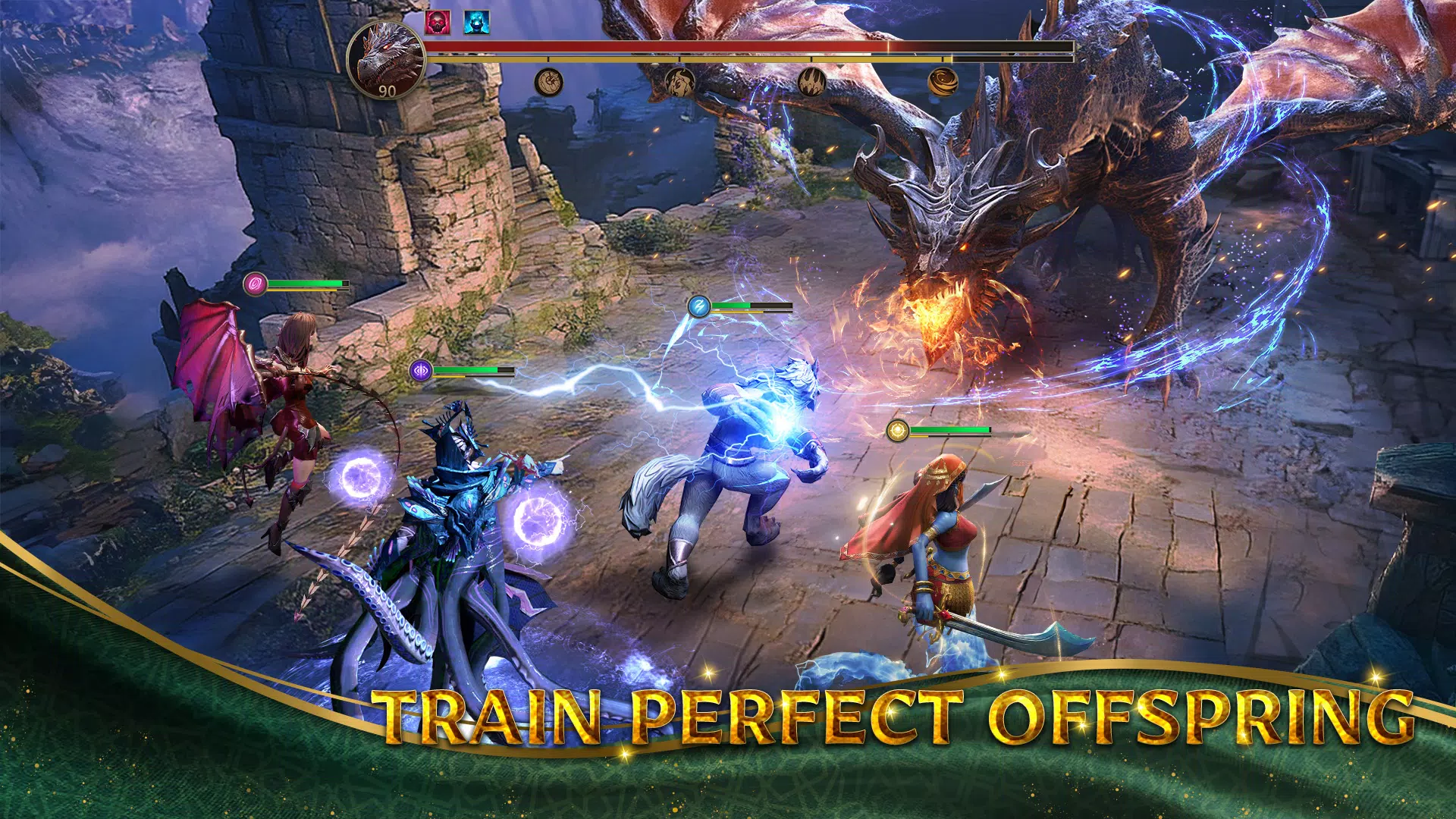 Bloodline: Raise Your Legend Ảnh chụp màn hình 2