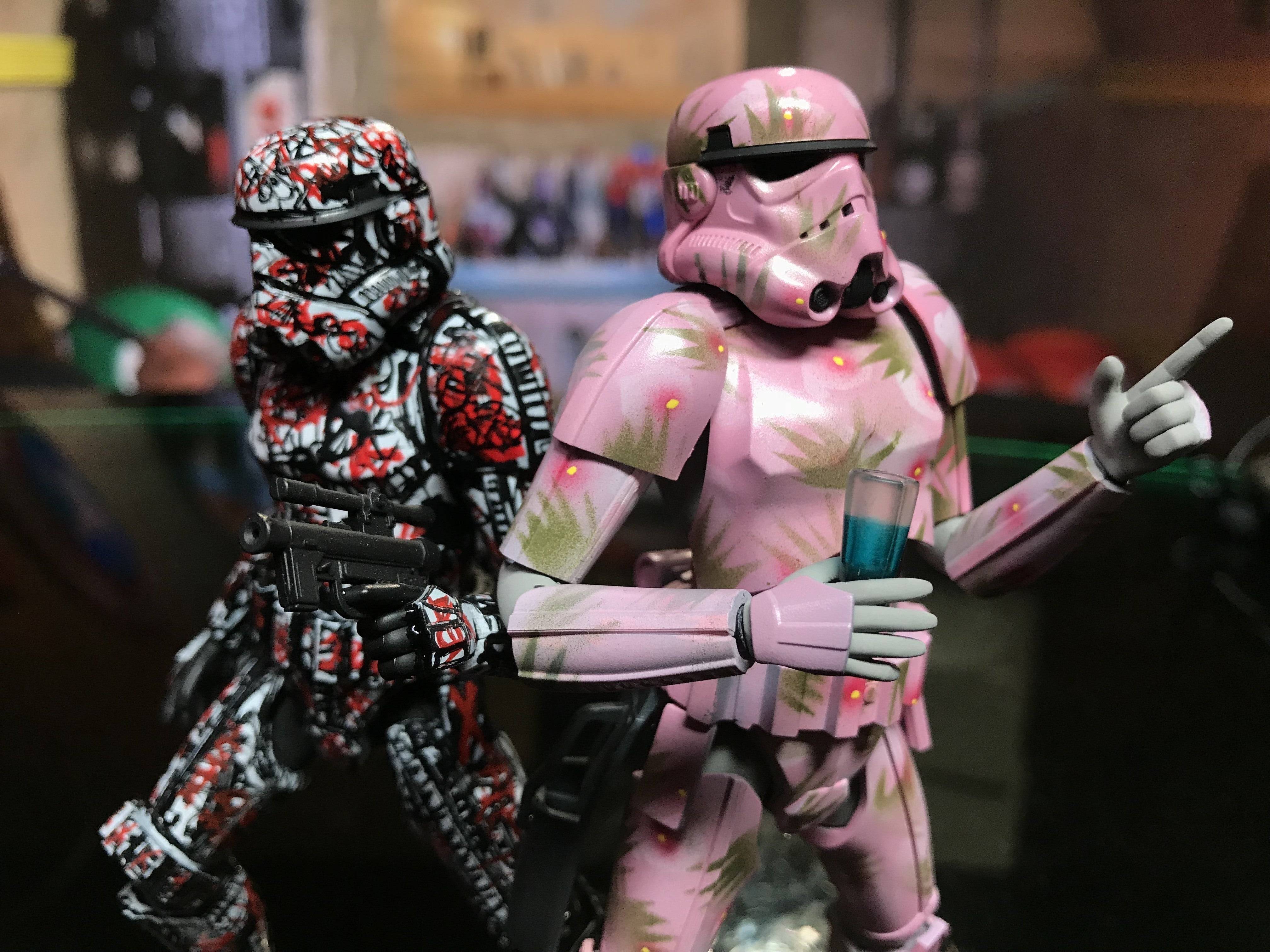 Kits de modelo de bandai stormtrooper