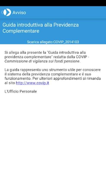 Schermata ufficiowebmobileapp 1