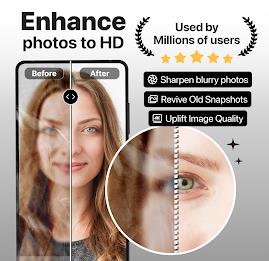 PhotoBoost - AI Photo Enhancer Ekran Görüntüsü 0