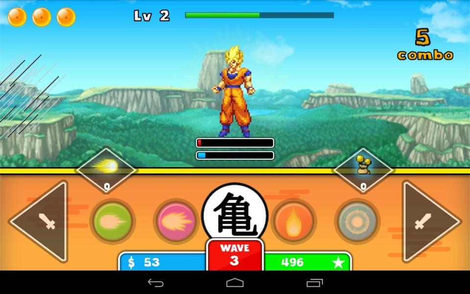 Goku Saiyan Warrior Capture d'écran 2