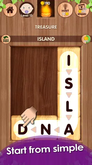 Falling Word Games - Addictive Captura de tela 2