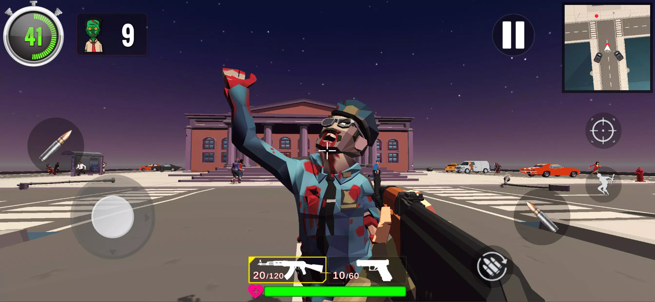 Zombie Hunter : Police Shooter 스크린샷 2