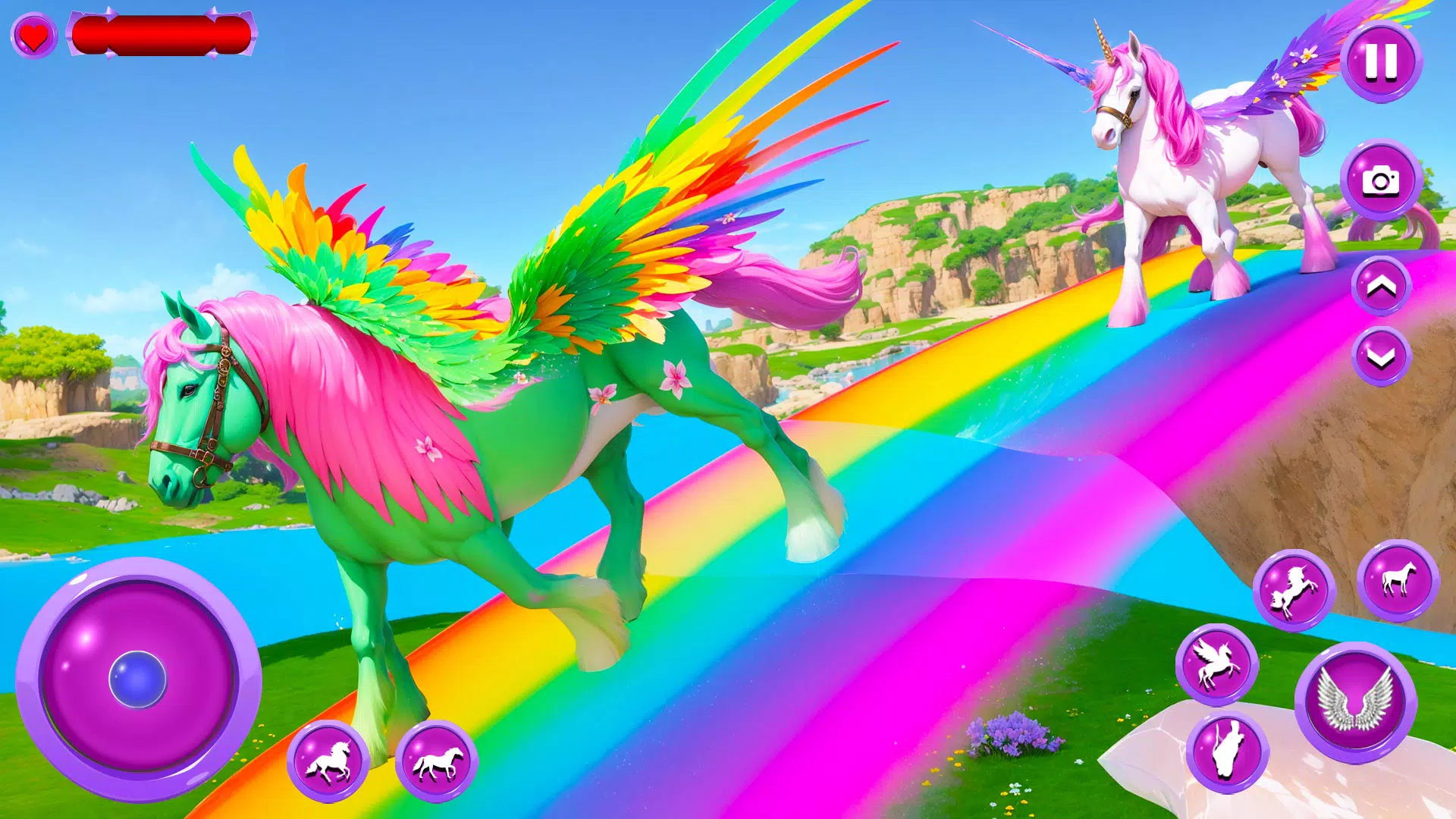 My Unicorn Flying Horse Care Captura de pantalla 2