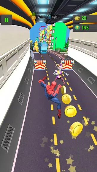 Subway Spider World应用截图第2张