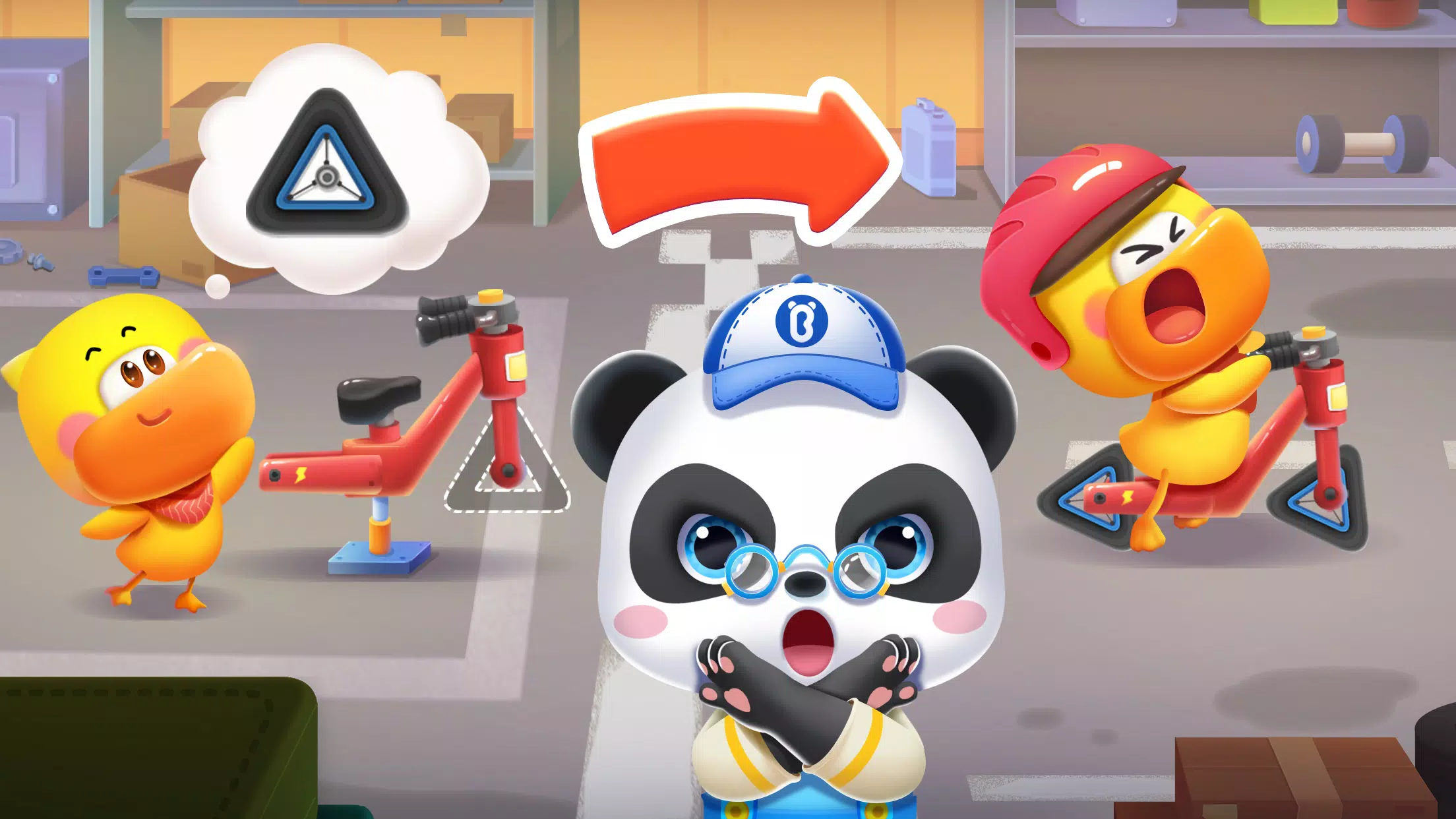 Baby Panda’s Kids School Tangkapan skrin 2