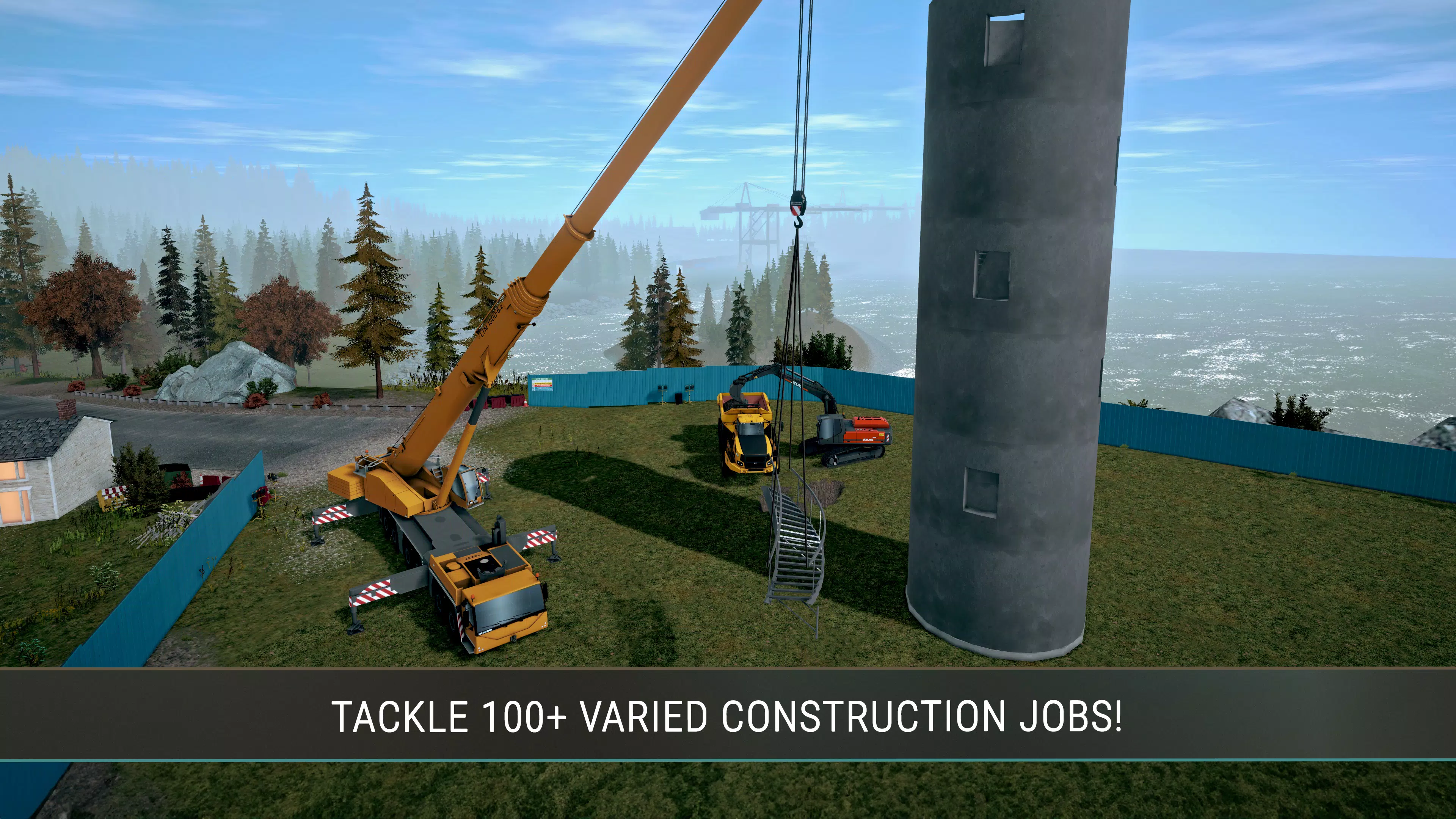 Construction Simulator 4 Lite Captura de tela 2