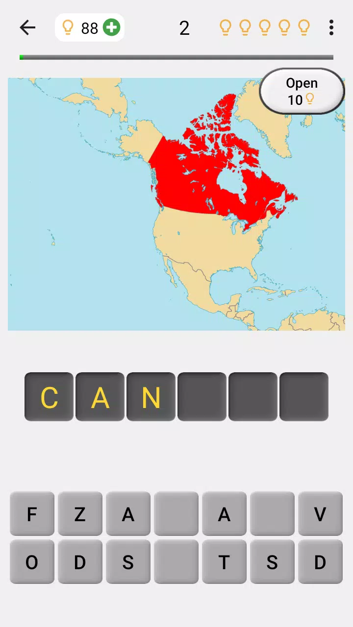 Maps of All Countries Geo-Quiz應用截圖第1張