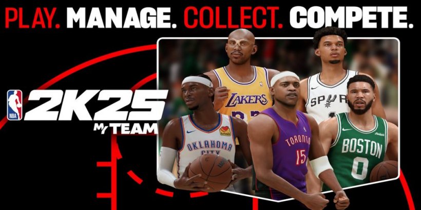 NBA 2K25：MyTeam 讓您隨時隨地參與籃球比賽，現已在 Android 和 iOS 上推出