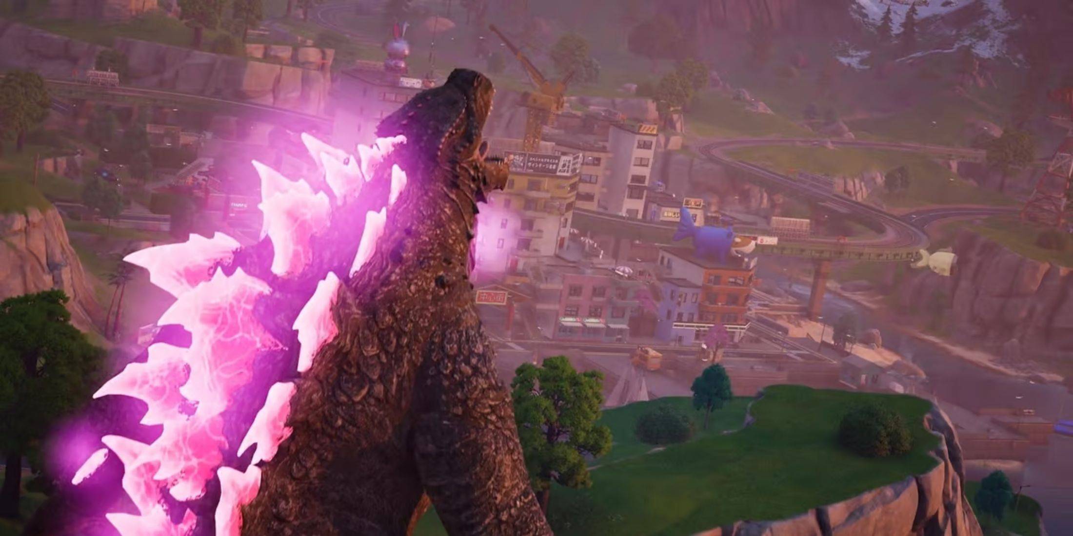 Fortnite Leaker mendedahkan kebolehan mitos Godzilla lebih awal