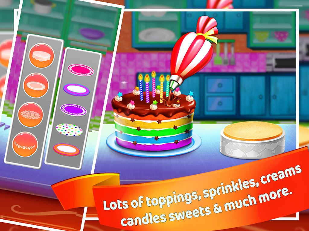 Cake Maker Cooking - Cake Game Capture d'écran 1