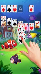 Solitaire Fish Klondike Card ภาพหน้าจอ 2