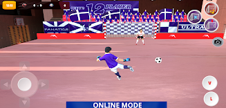 Goalie Wars Football Indoor ภาพหน้าจอ 0