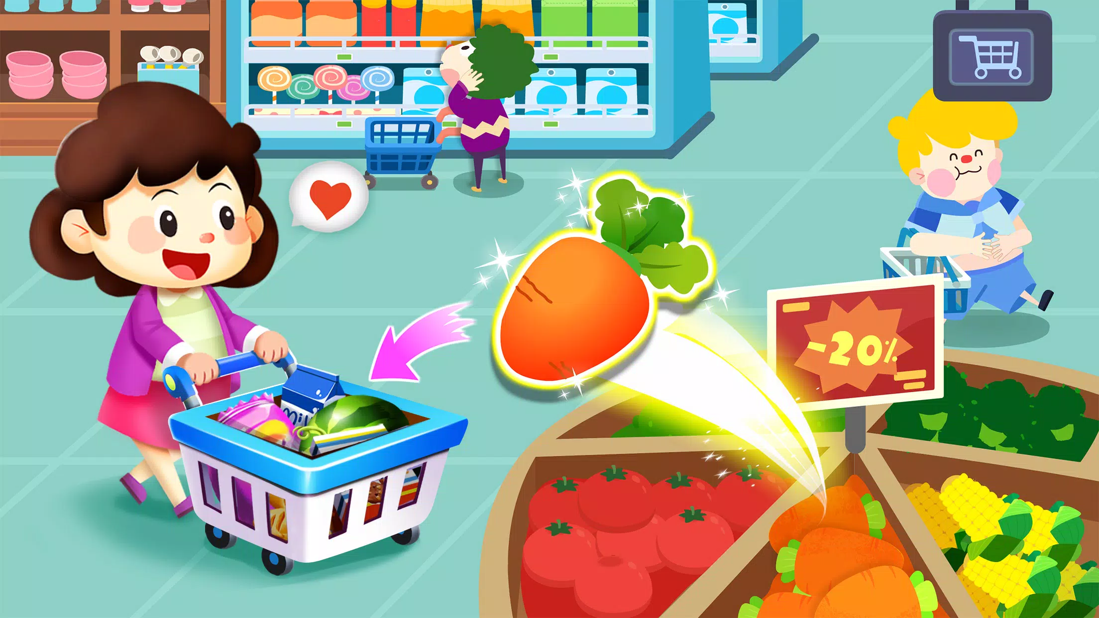 Little Panda’s Town: Mall Screenshot 3
