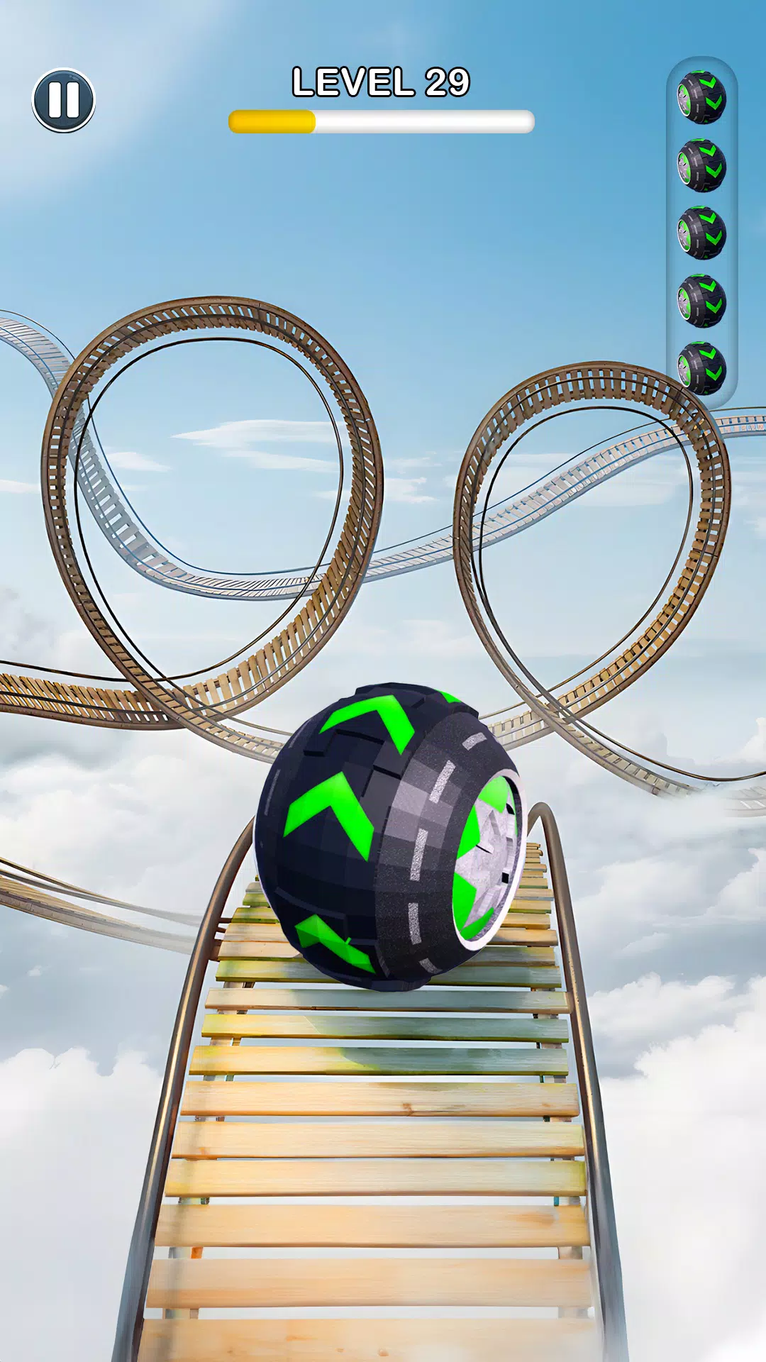 Rolling Ball Sky Escape Tangkapan skrin 1