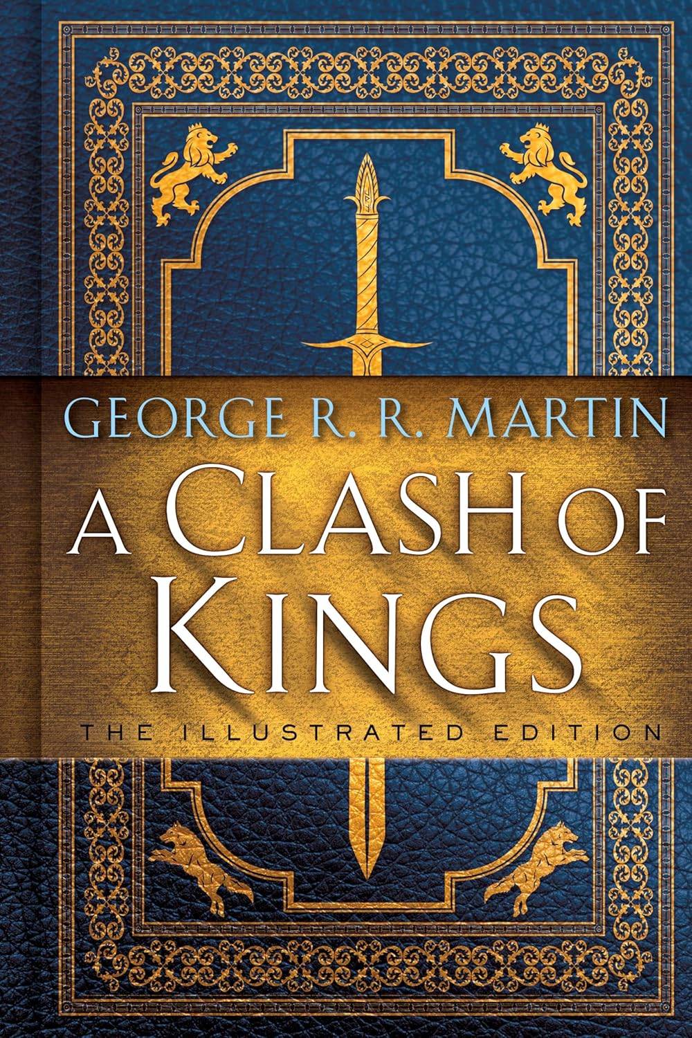 A Clash of Kings: La couverture de l'édition illustrée