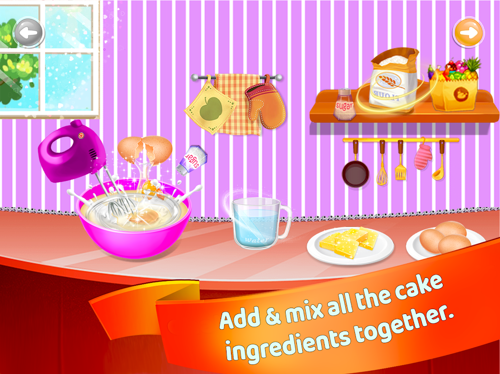 Cake Maker Cooking - Cake Game Capture d'écran 0