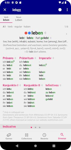 German Dictionary スクリーンショット 0