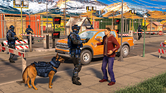 Border Patrol Police Game 2023 스크린샷 0