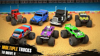 Monster Truck Derby Car Games Ekran Görüntüsü 1