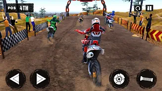 Dirt Track Bike Racing Captura de tela 3