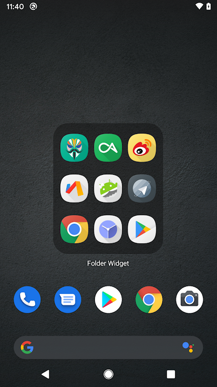 Folder Widget Mod Zrzut ekranu 0