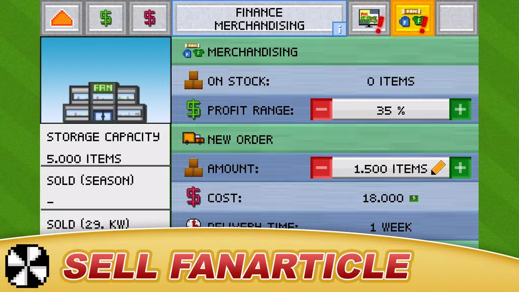 Soccer Pocket Manager Captura de tela 3