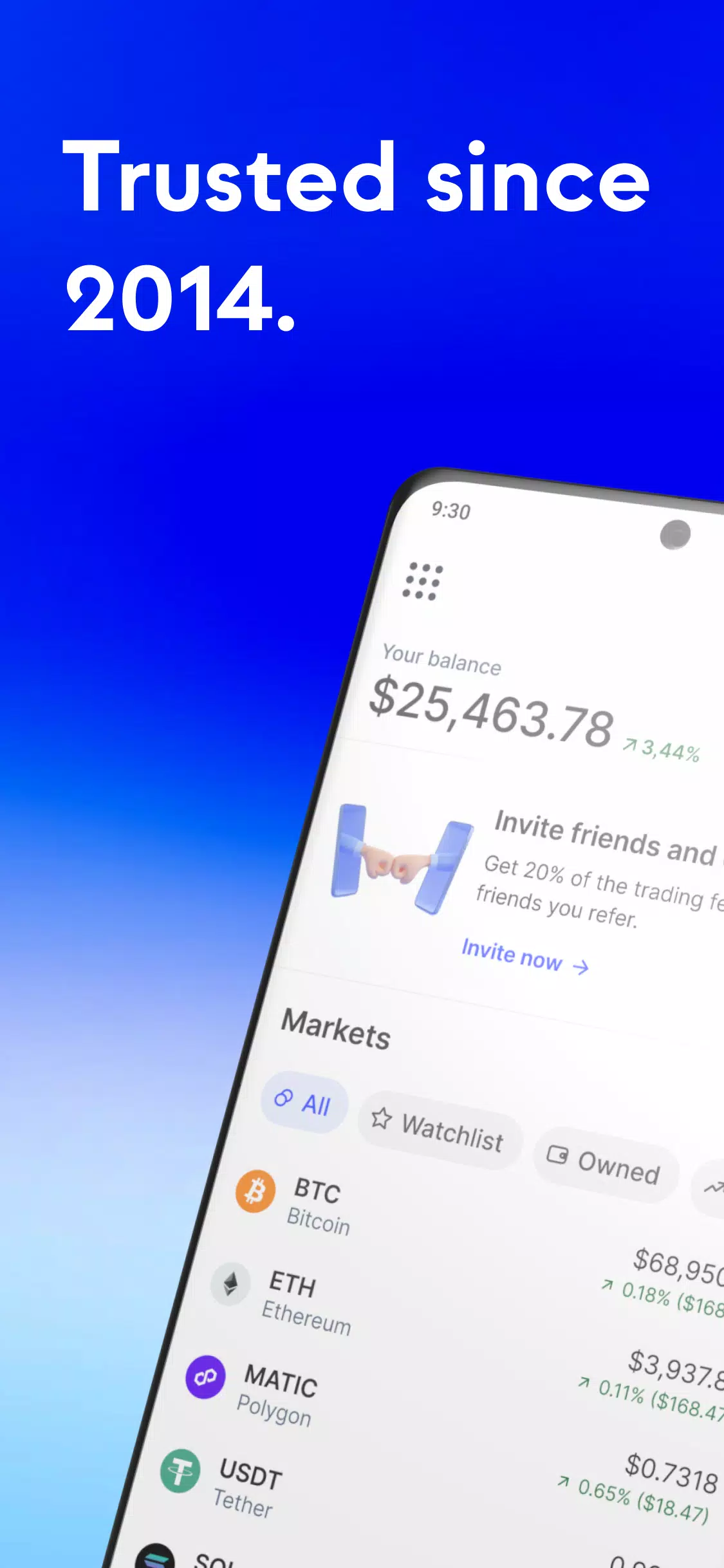 Coinhako: Buy Bitcoin & Crypto应用截图第0张