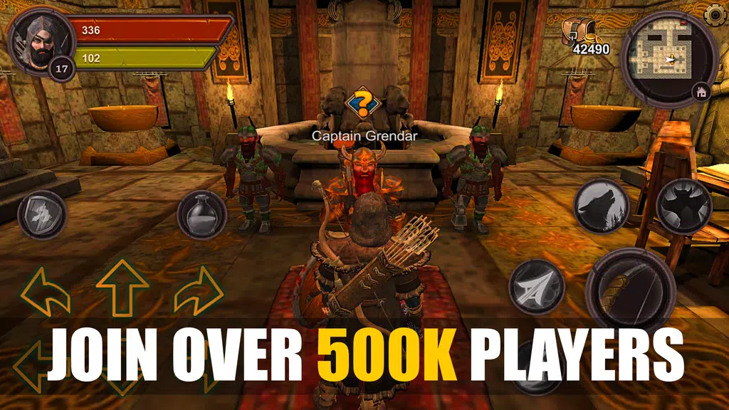 Dungeon Ward: Offline Games Ảnh chụp màn hình 1