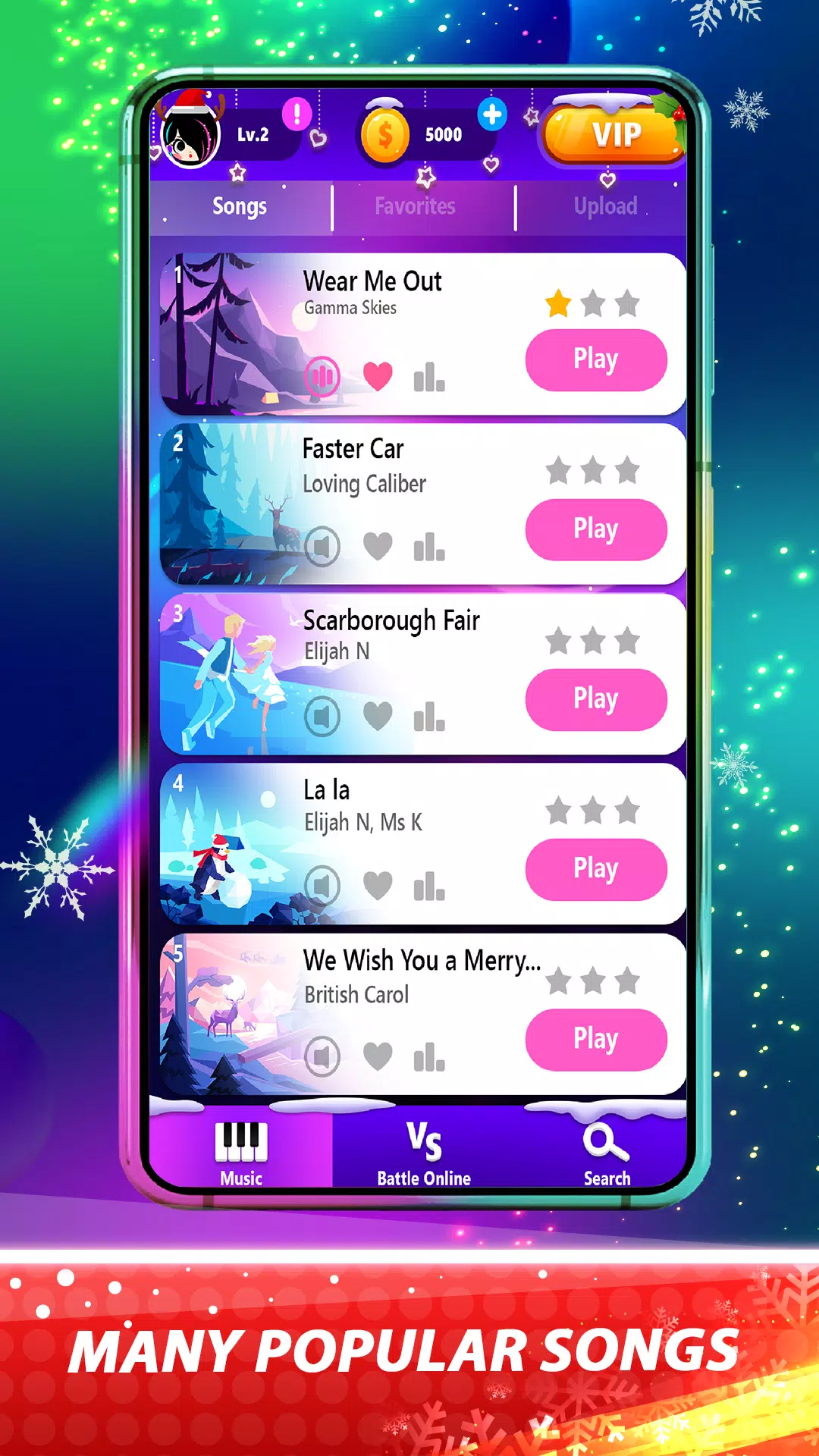 Color Tiles - Vocal Piano Game应用截图第2张