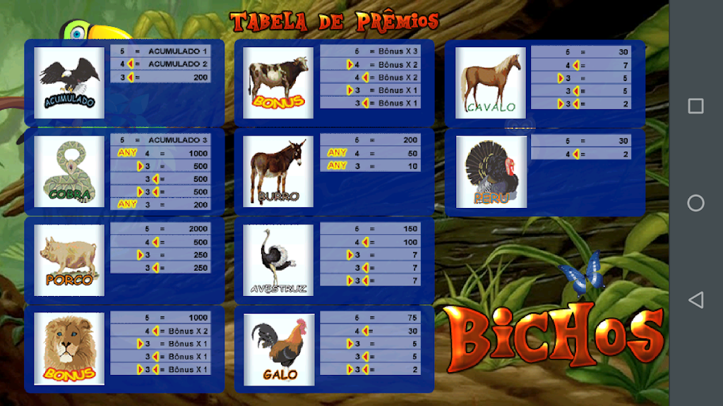 Jogo do Bicho Caça Níquel应用截图第1张