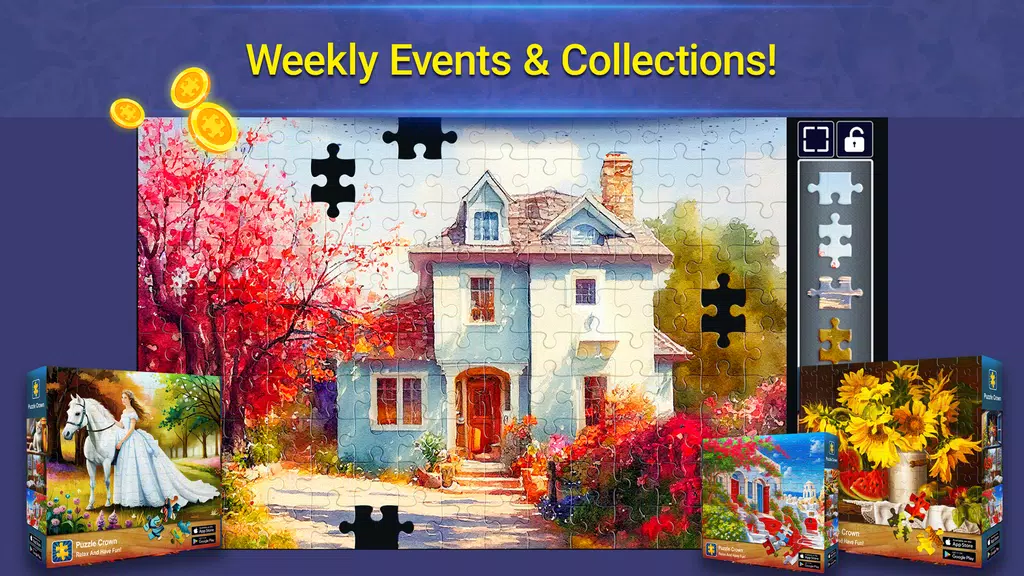 Schermata Jigsaw Puzzles Crown: HD Games 2