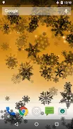 Snowflake Live Wallpaper Tangkapan skrin 3