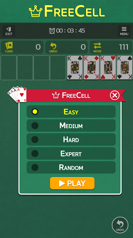 FreeCell - Classic Card Game Screenshot 1