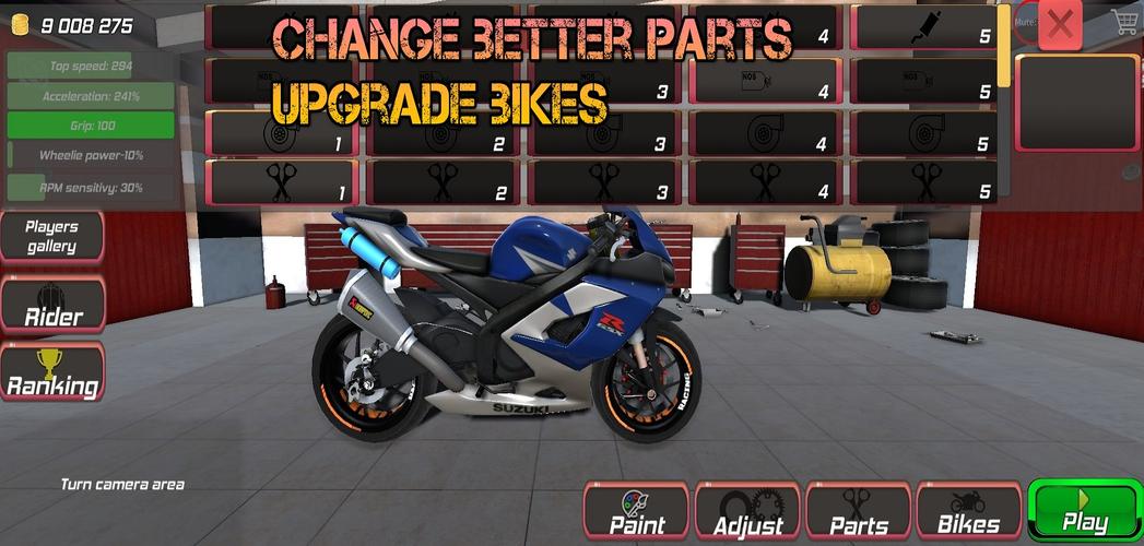Drag Bikes 3 Capture d'écran 1