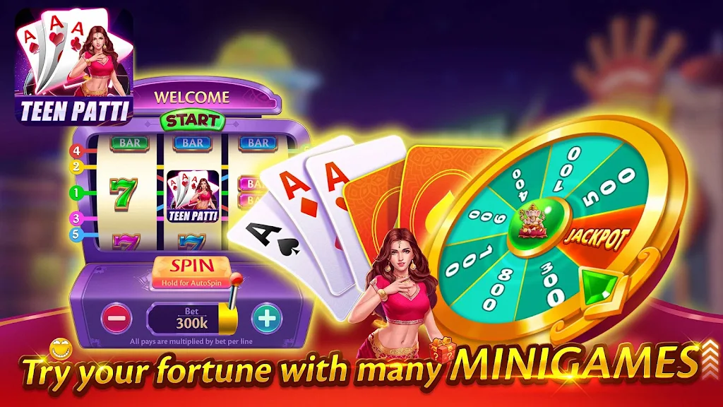 Teen Patti Indian 3 Patti Game Tangkapan skrin 1