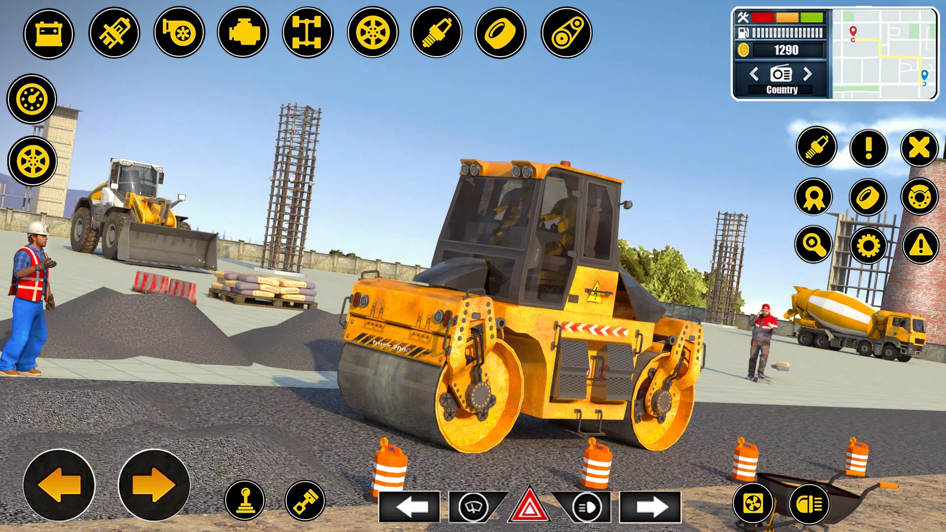 3D City Road Construction Game应用截图第3张