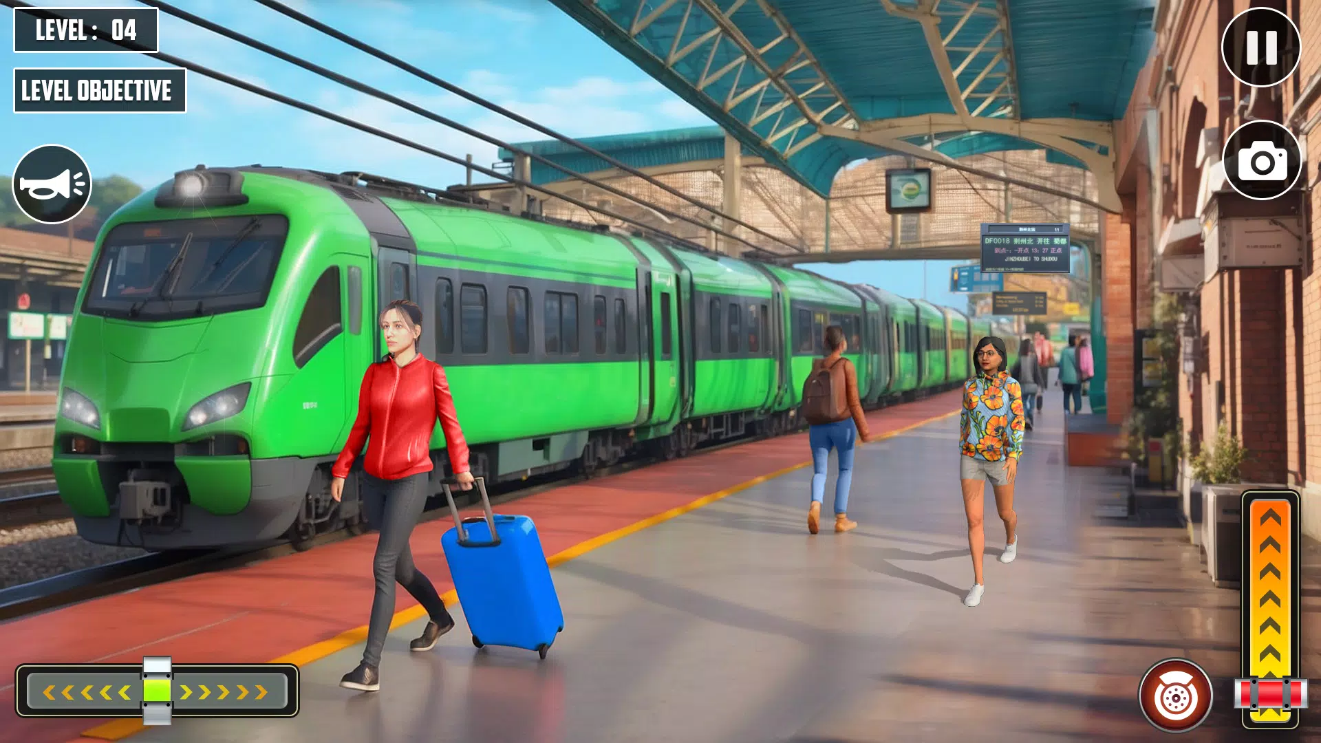 Train Driving Locomotive Games Скриншот 1