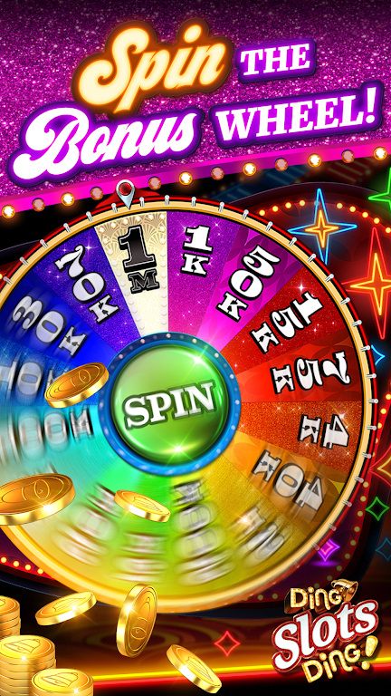 Ding Slots Ding - Classic Casino Slot Machine Game Tangkapan skrin 3