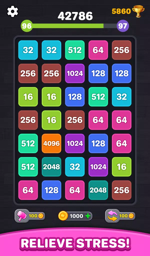 2048 Number Puzzle: Merge Game應用截圖第2張