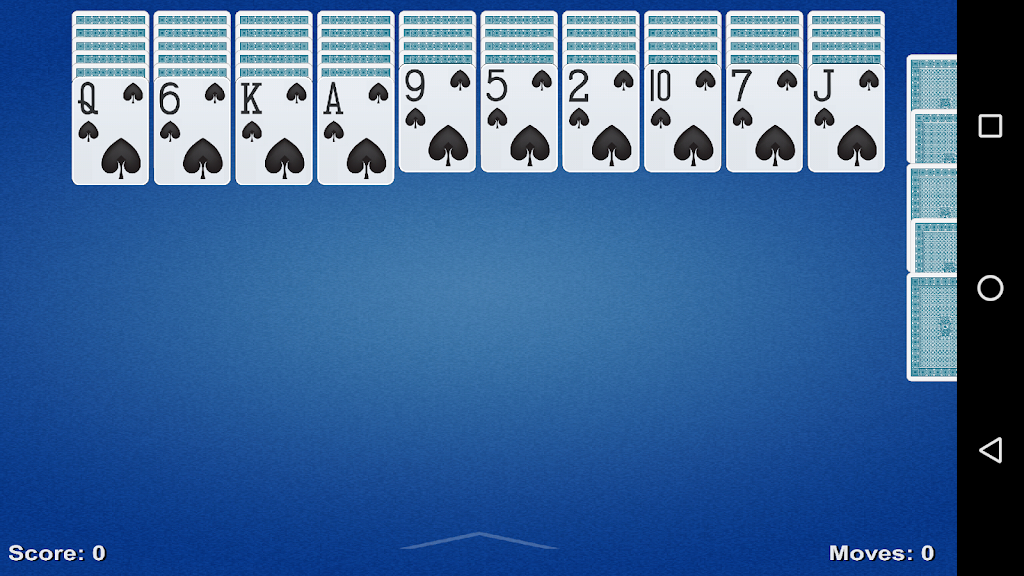Spider Solitaire Game 스크린샷 0
