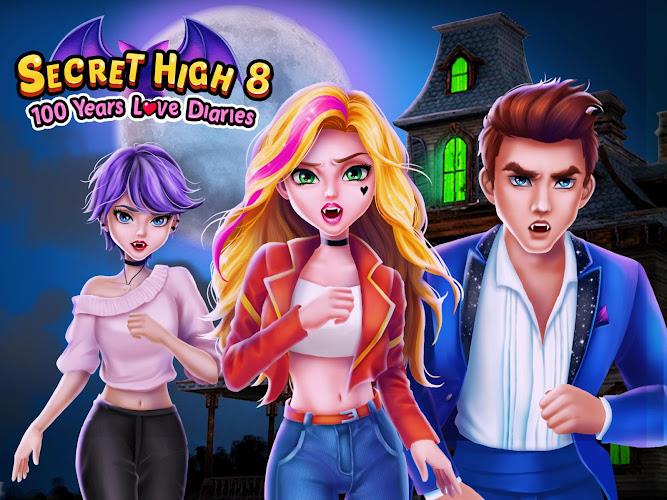 Secret High School Story Games 스크린샷 0