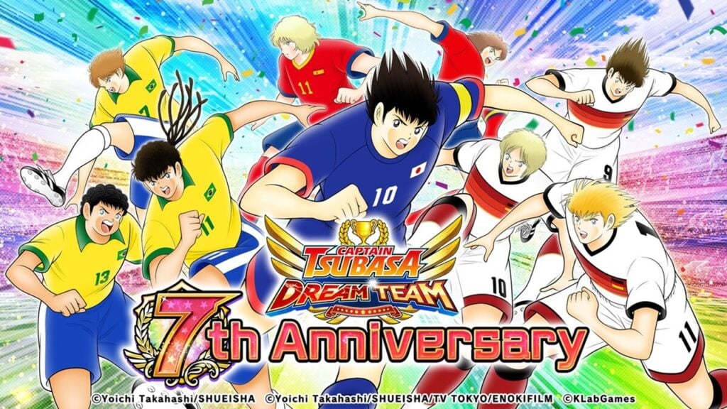 Die Feierlichkeiten zum 7. Jubiläum von Captain Tsubasa: Dream Team beginnen heute!