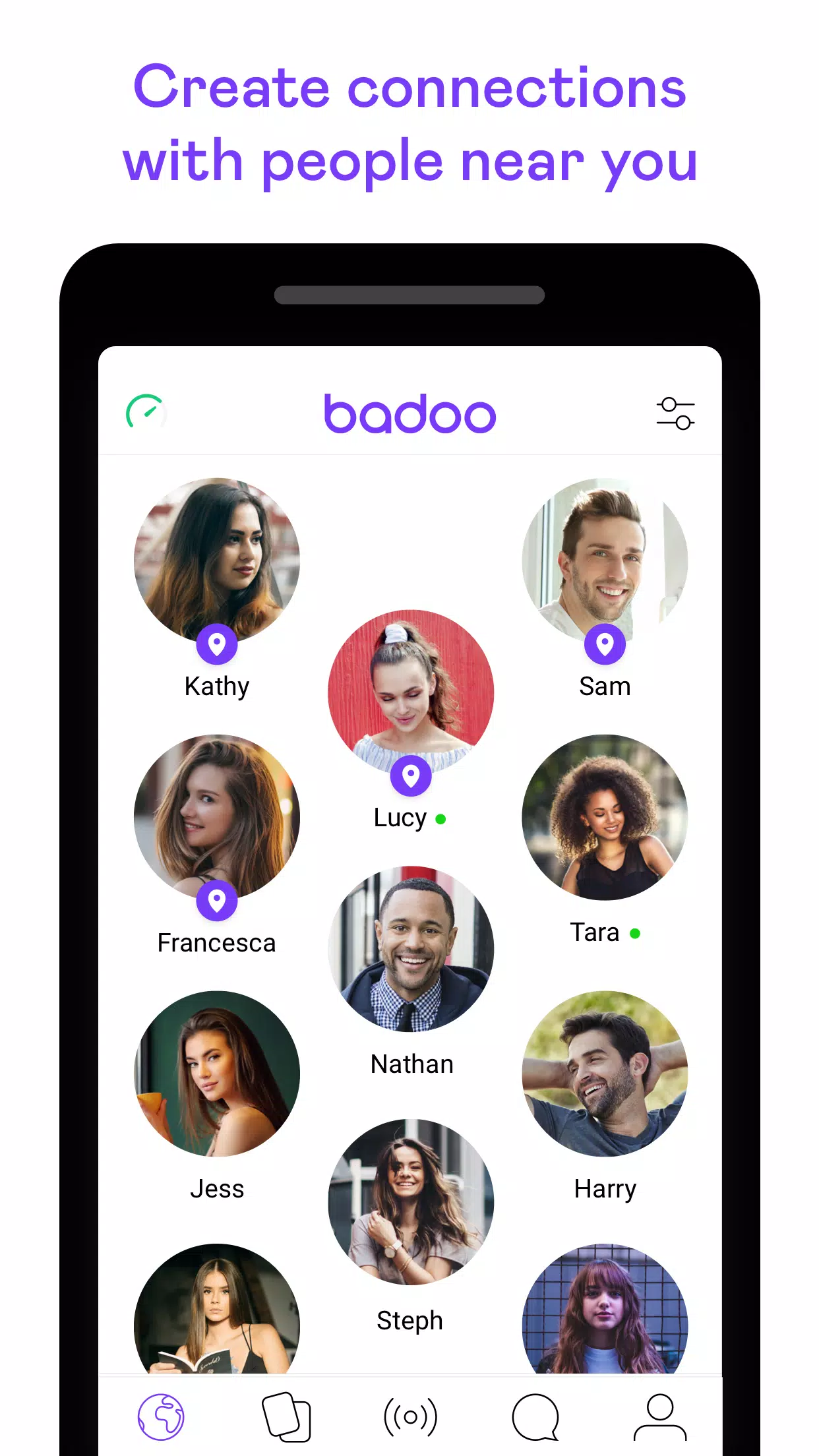 Badoo - conversas e encontros Captura de tela 2