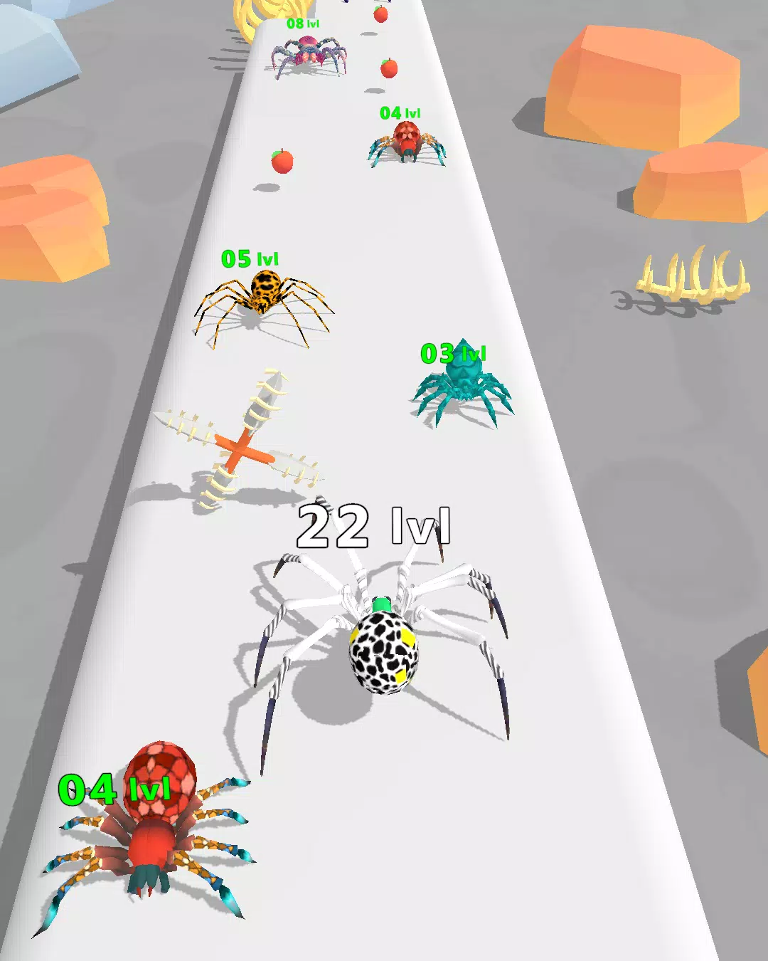 Spider Evolution Adventure ဖန်သားပြင်ဓာတ်ပုံ 1