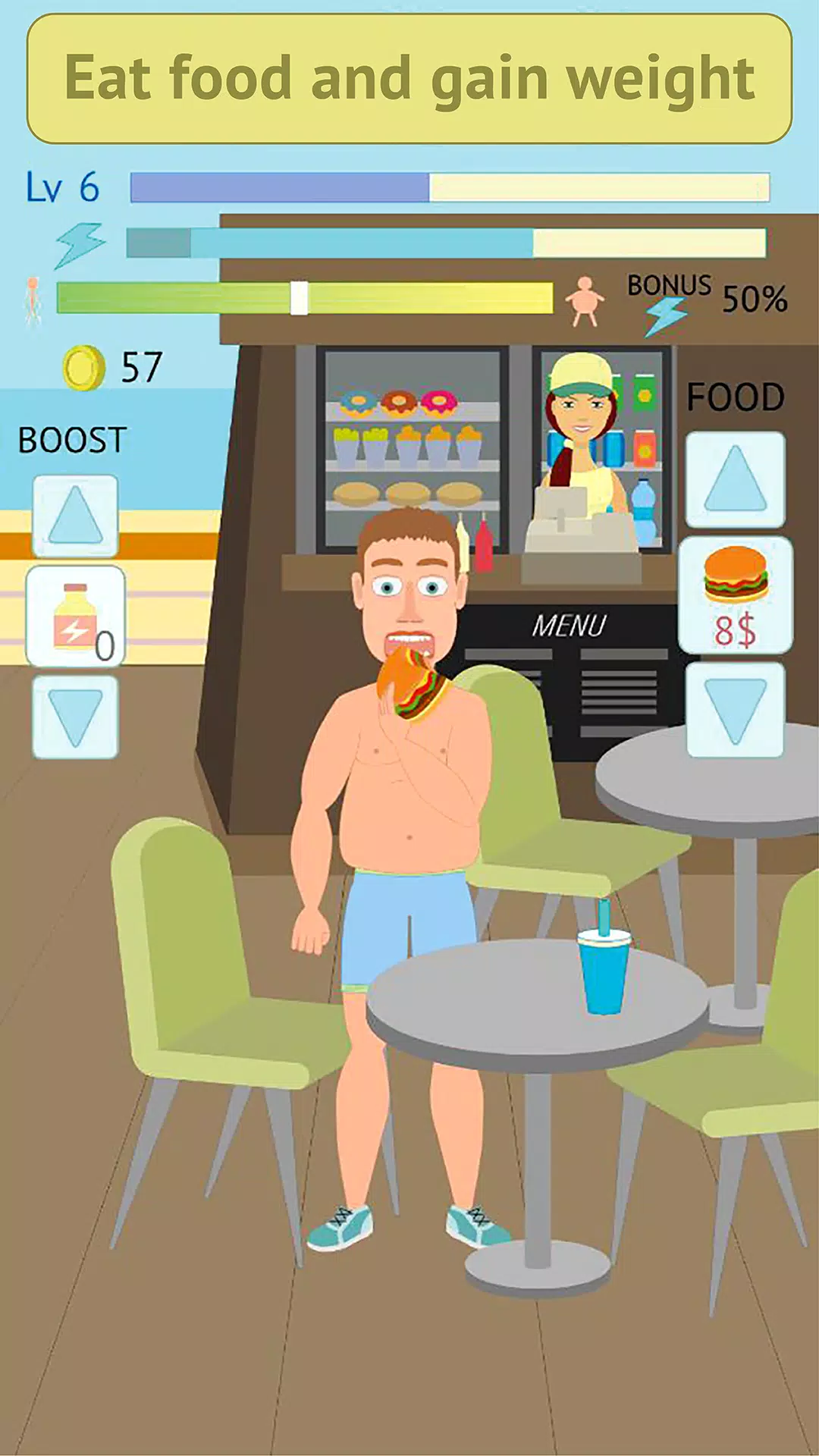 Eat and Run Clicker Capture d'écran 0